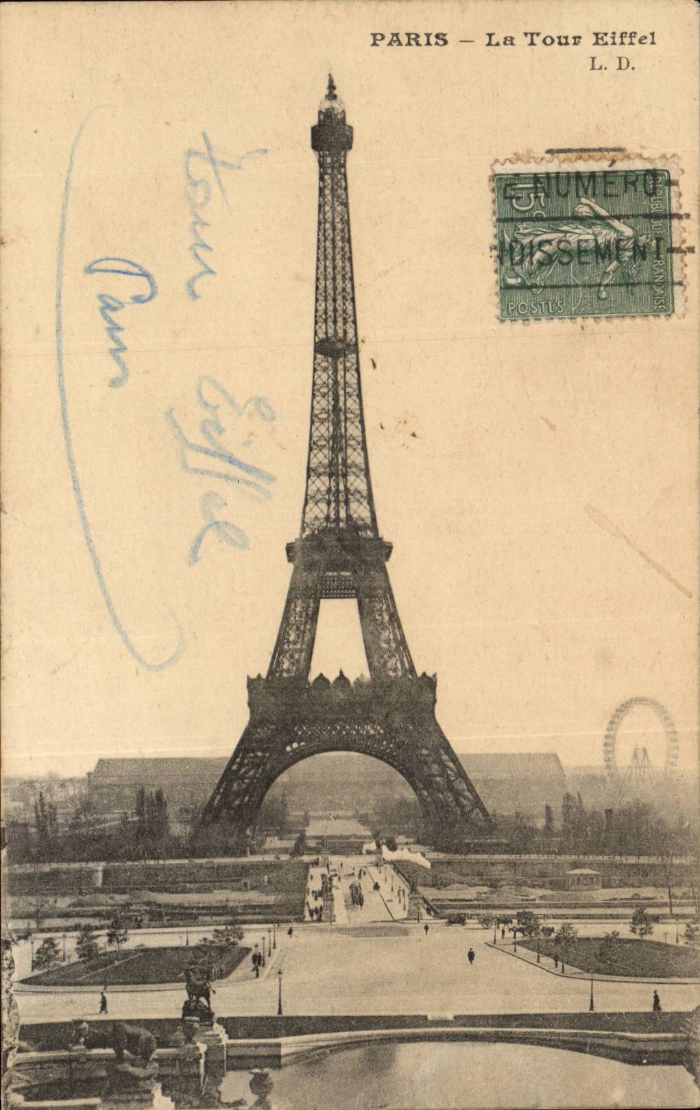 Paris CPA Tour Eiffel