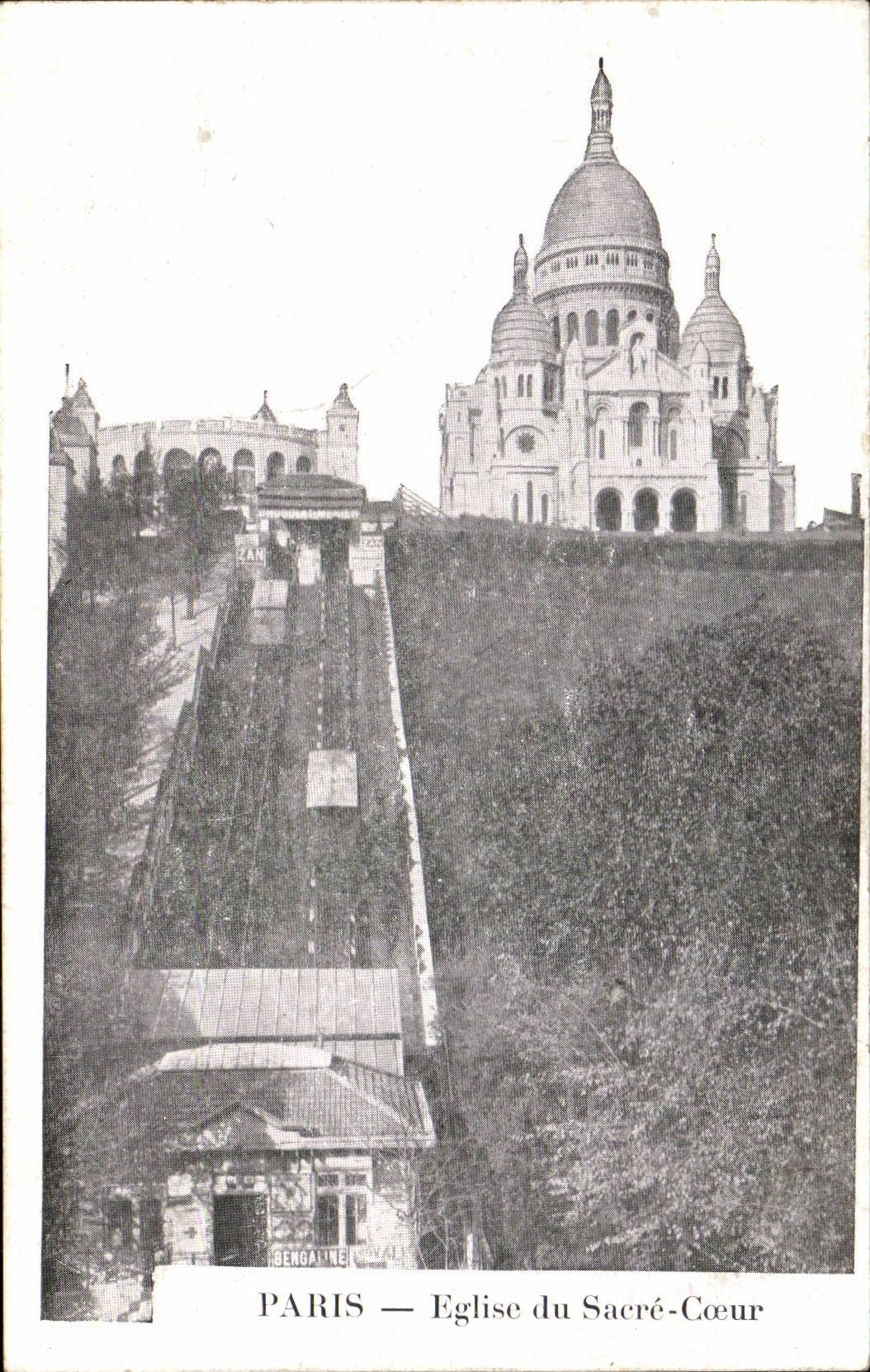 Paris — Église du Sacré-Cœur — éditeur Bengaine