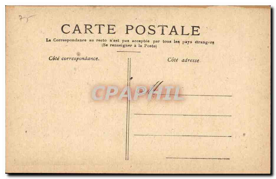 Paris — Église du Sacré-Cœur — éditeur Bengaine — Rückseite