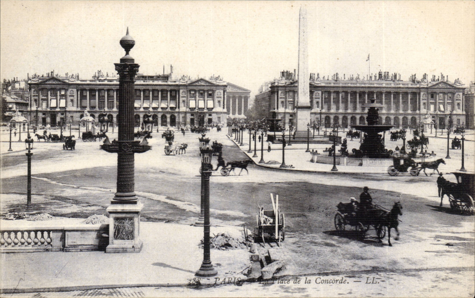Paris CPA Place de la Concorde