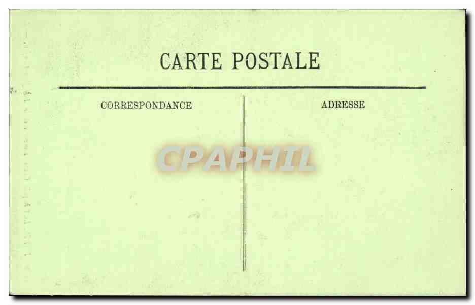 Paris CPA Chapelle commemorative de la Rue Jean Goujon — Rückseite