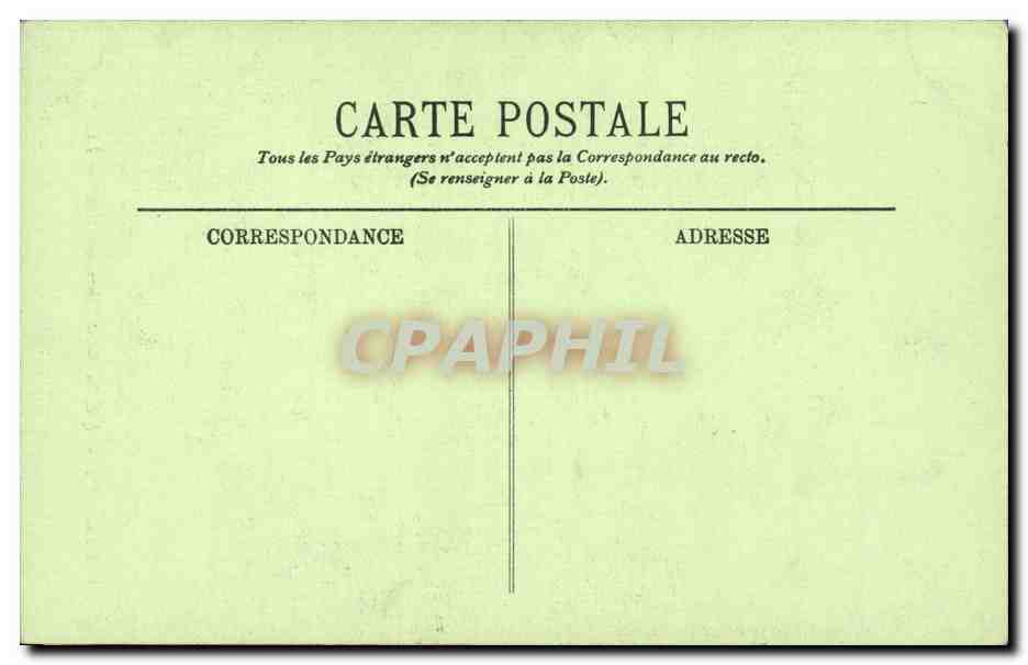 Paris CPA Eglise Saint Etienne du Mont — Rückseite