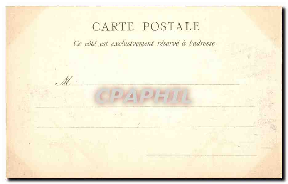 Paris CPA Place du Chatelet — Rückseite