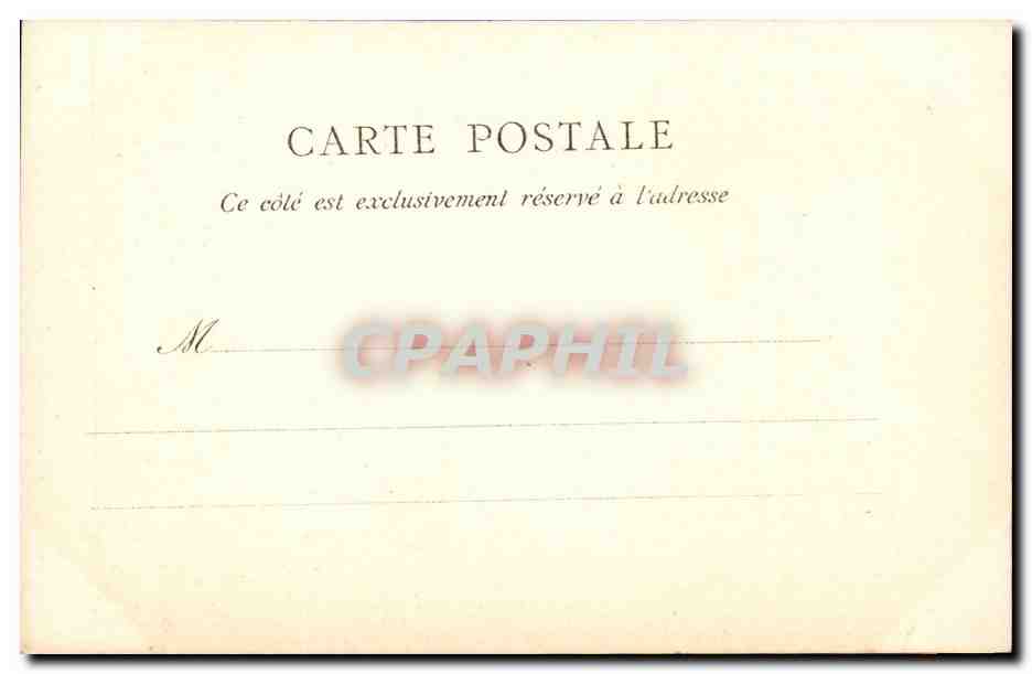 Paris CPA Place et colonne Vendome — Rückseite