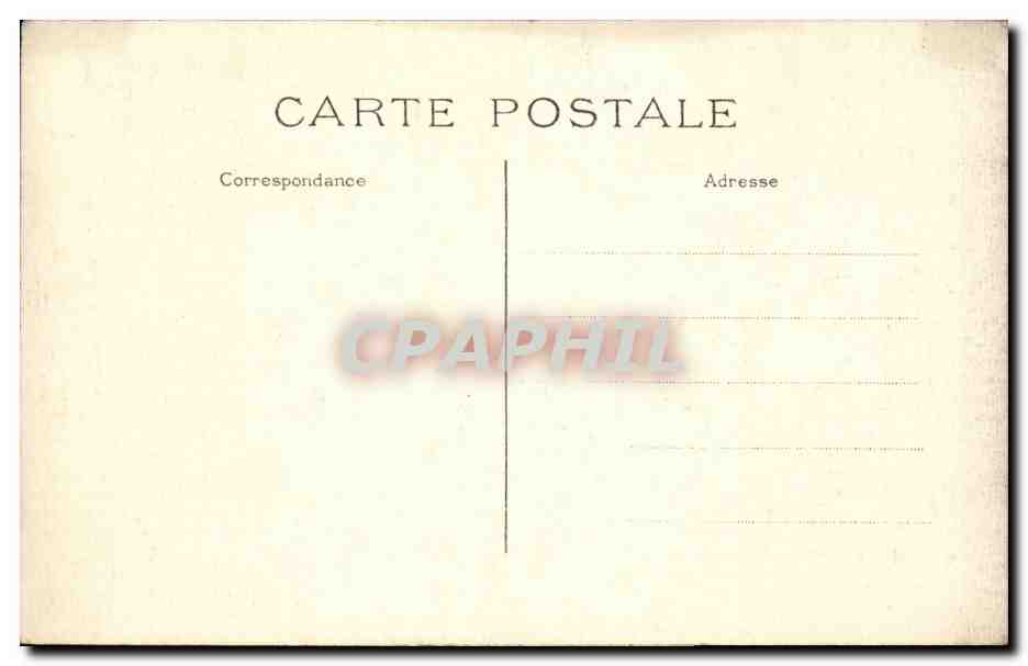 Paris CPA Jardin des Plantes La harpie feroce (oiseau) — Rückseite