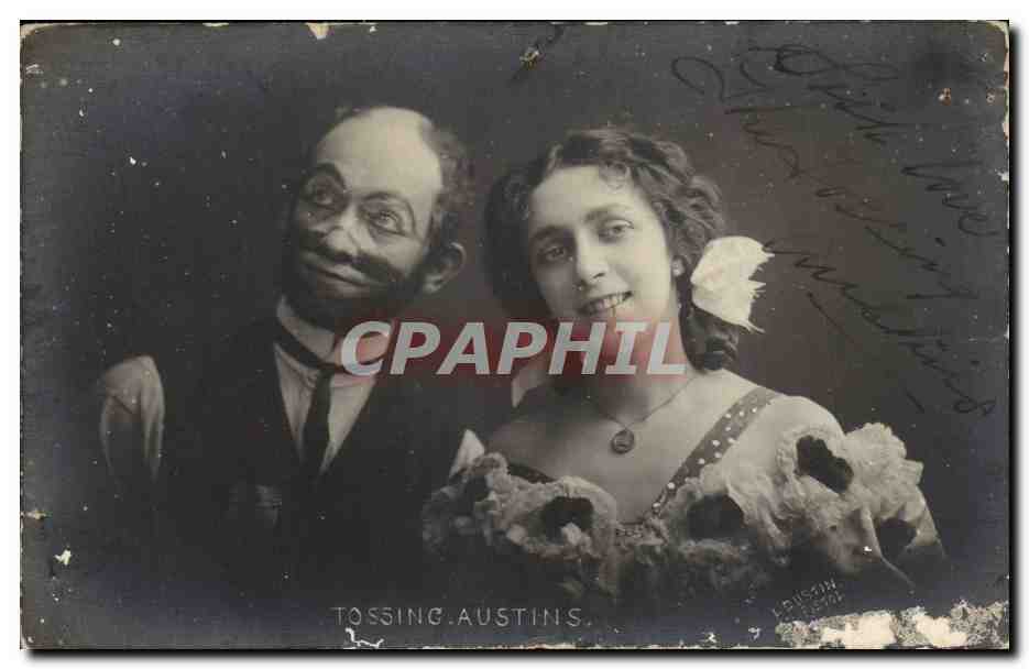 Tossing Austins — Couple en costume de carnaval — Tossing Austins