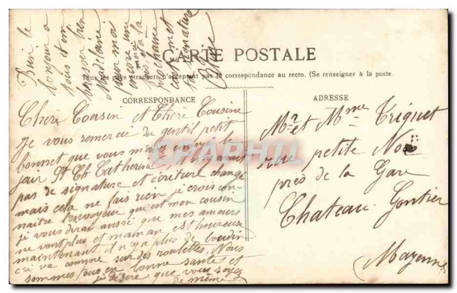 Femme et enfant en tenue traditionnelle — Joyeux Noël — éditeur non identifié, n° 172 — Verso