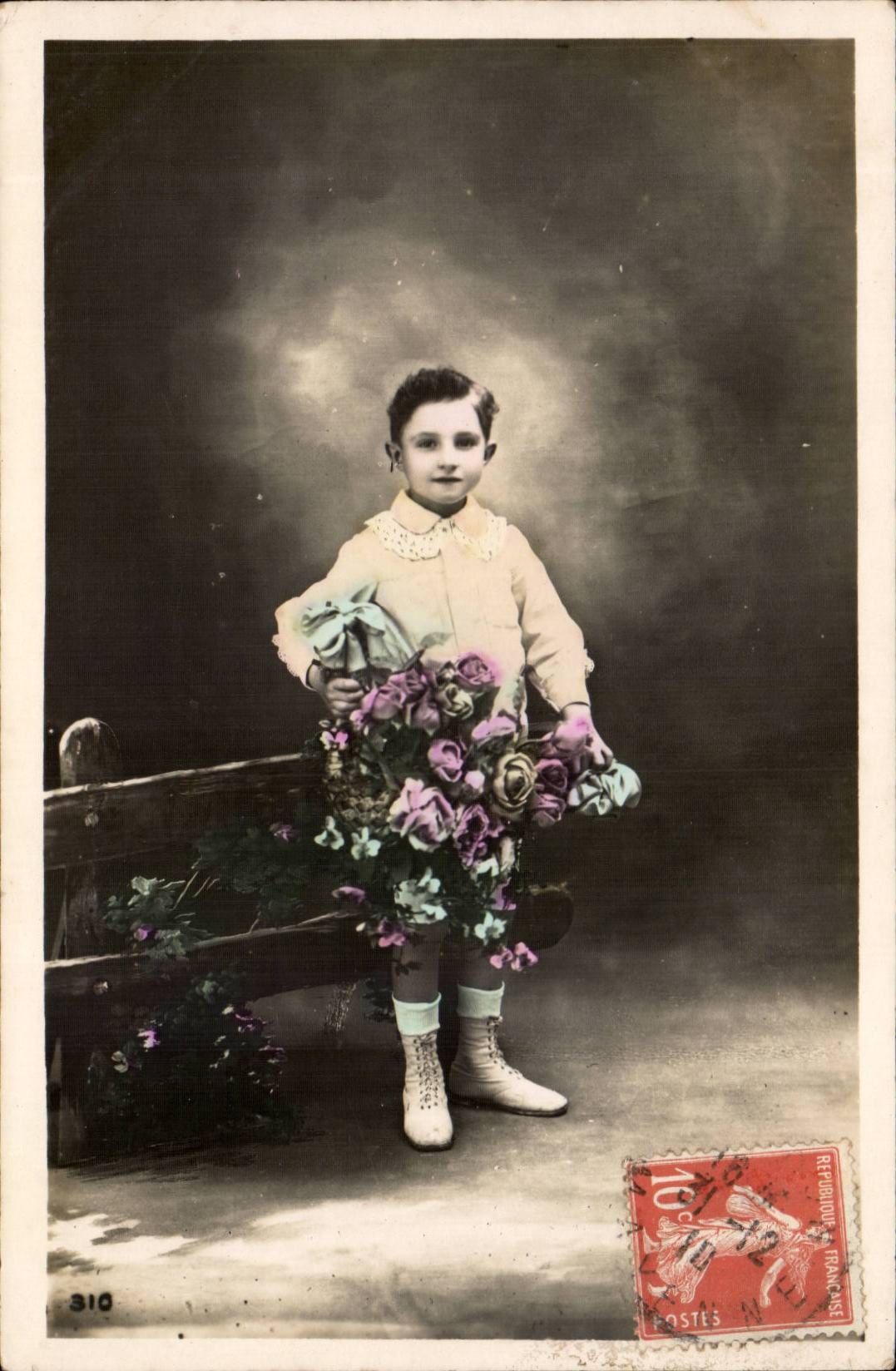 CPA Fantaisie Enfant Garcon