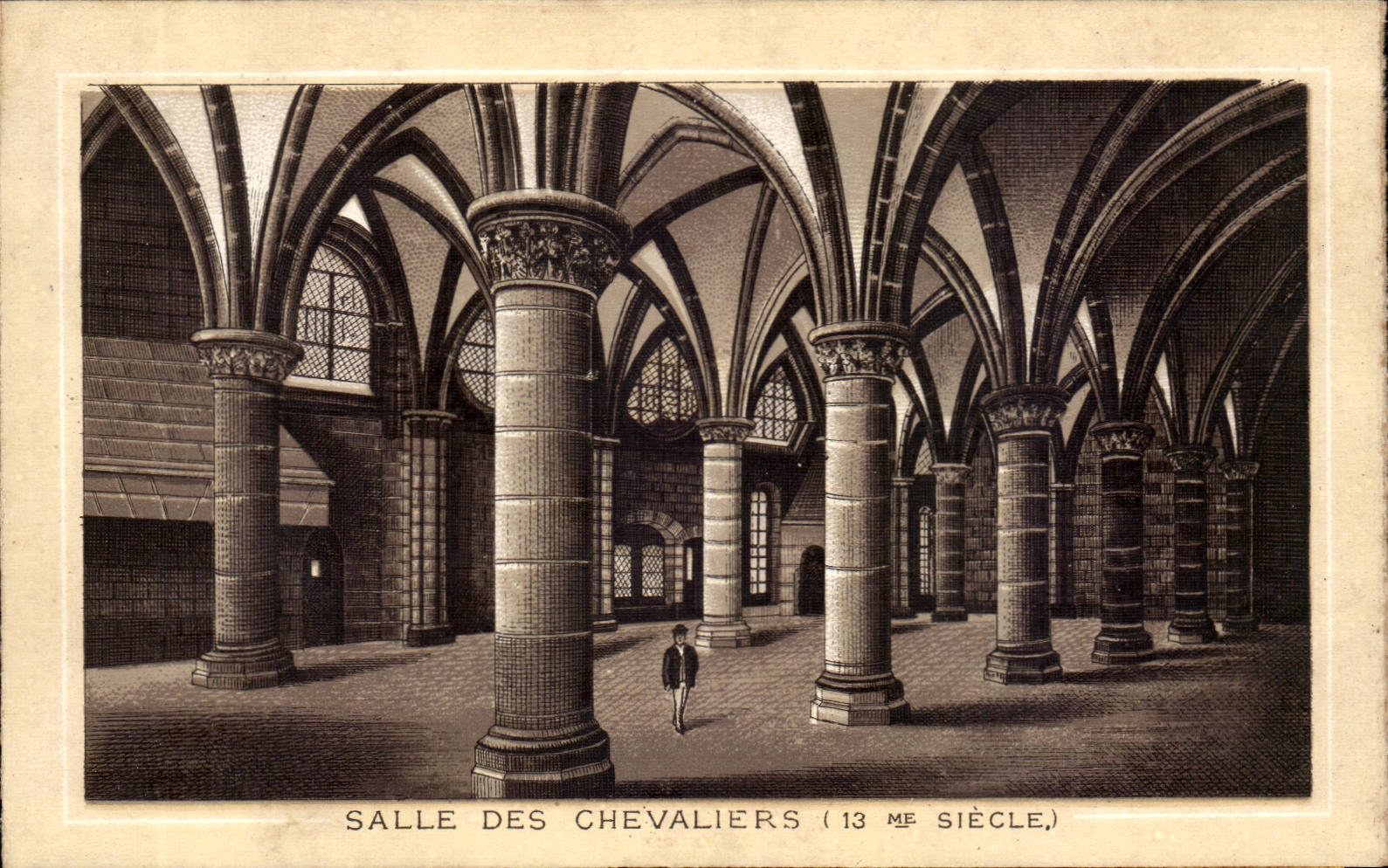 Salle des Chevaliers — 13e siècle — CPAPHIL