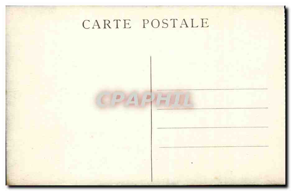 Grenoble CPA Rue Felix Poulat et le grand hotel Moderne — Rückseite