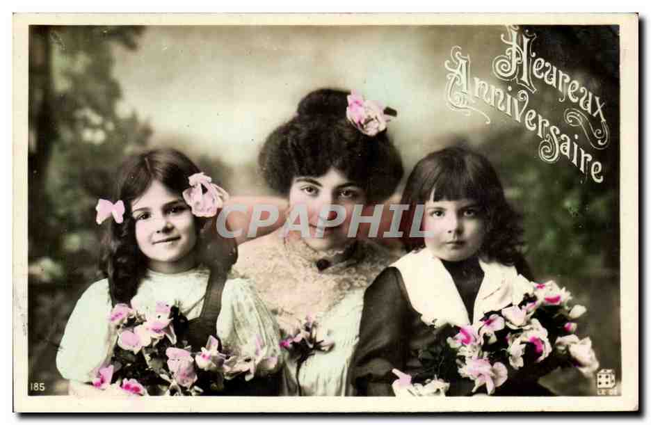 Famille — Anniversaire — CPAPHIL n°185