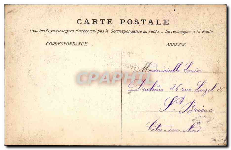 CPA Fantaisie Heureuse annee  — Rückseite