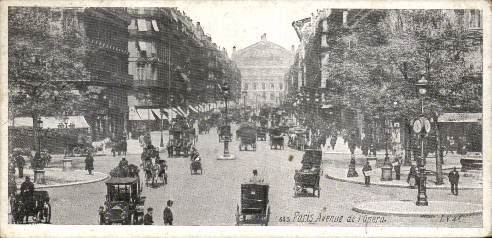 Paris CPA Avenue de l'opera