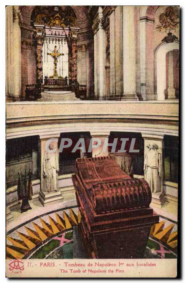 Paris CPA Tombeau de Napoleon 1er aux Invalides