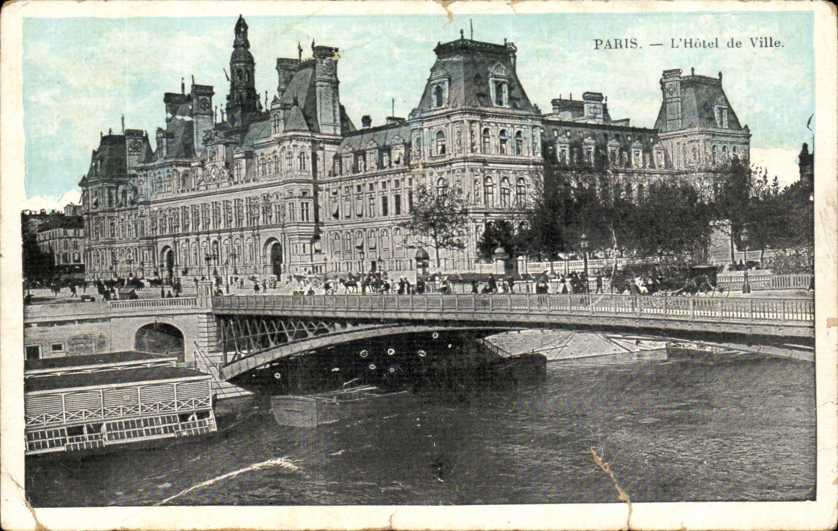 Paris — L'Hôtel de Ville — J.C. Paris