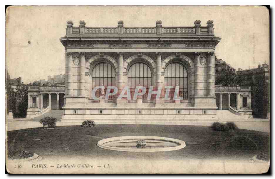 Paris CPA Le musee Galliera