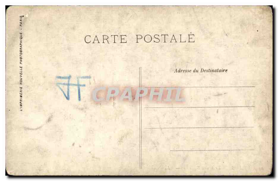 Paris CPA Le musee Galliera — Rückseite