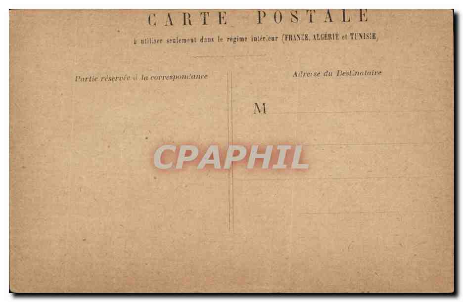 Paris CPA Institut de France — Rückseite