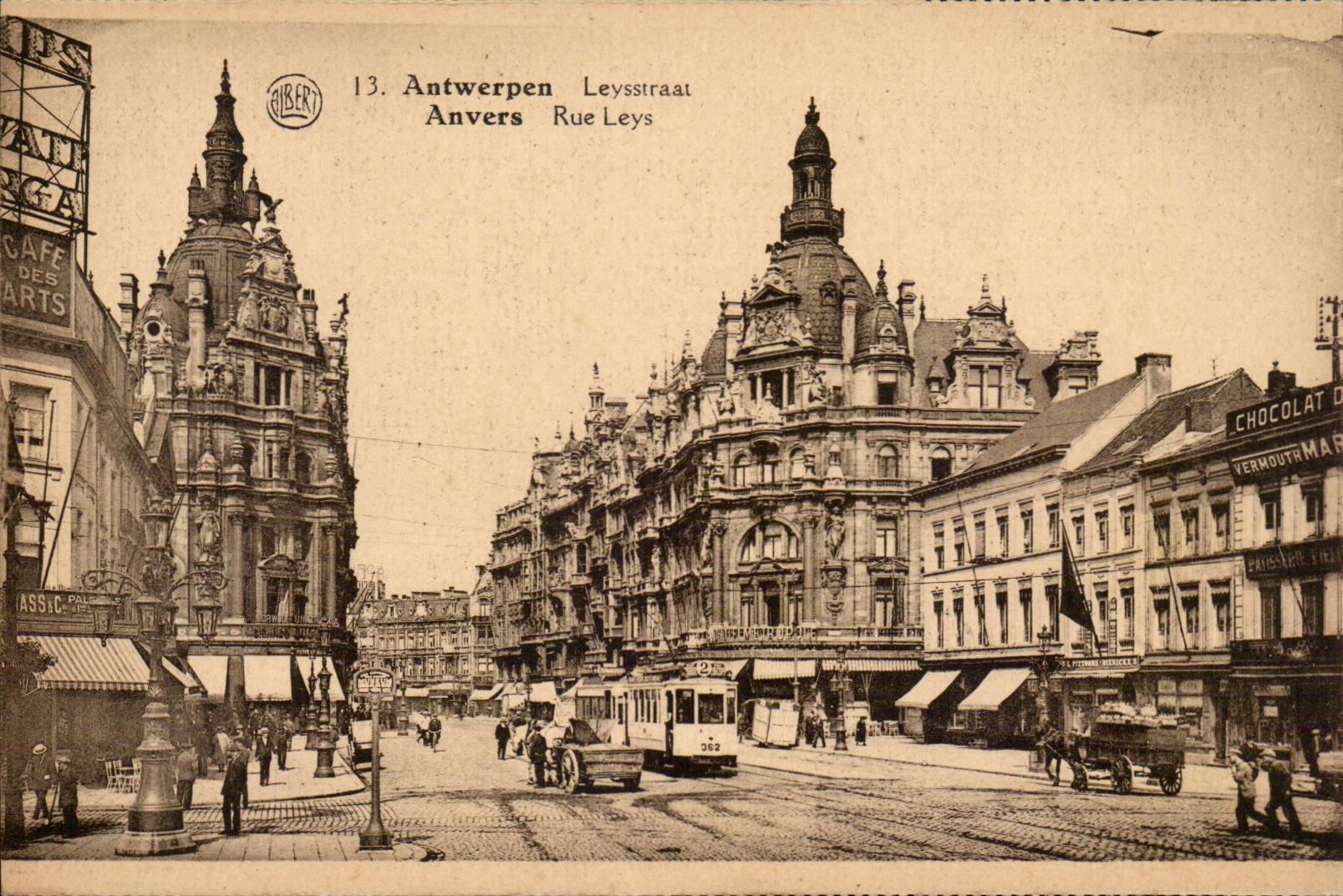 Belgique Belgie Anvers CPA Rue Leys