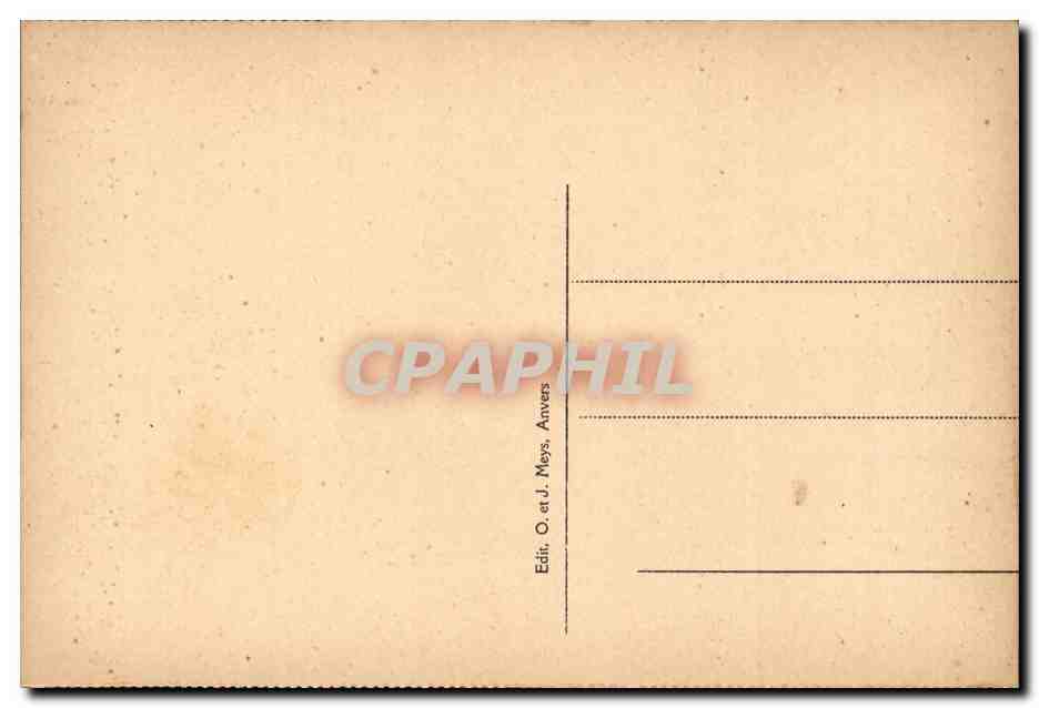 Belgique Belgie Anvers CPA Rue Leys — Back