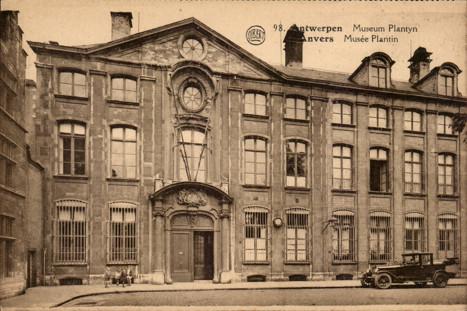 Belgique Belgie Anvers CPA Musee Plantin