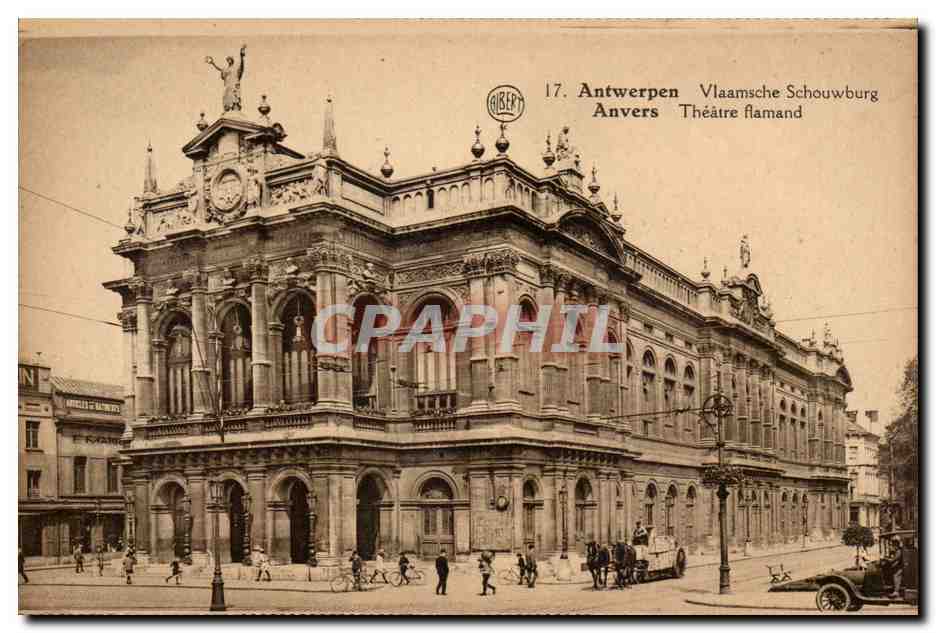 Belgique Belgie Anvers CPA Theatre Flamand