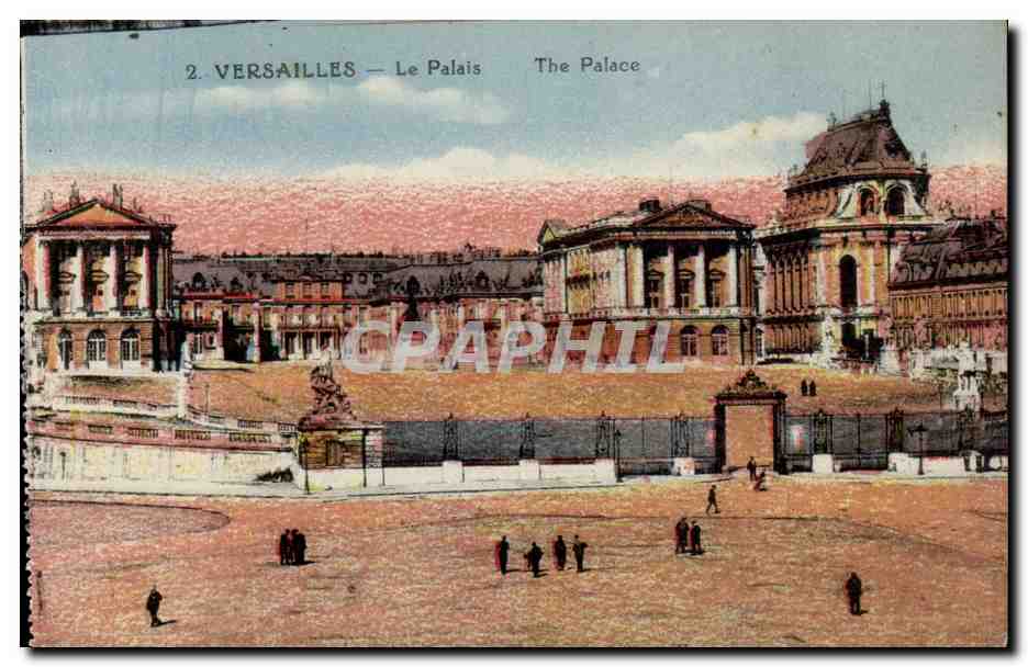 Versailles — Le Palais — F. David, 21 rue des Réservoirs