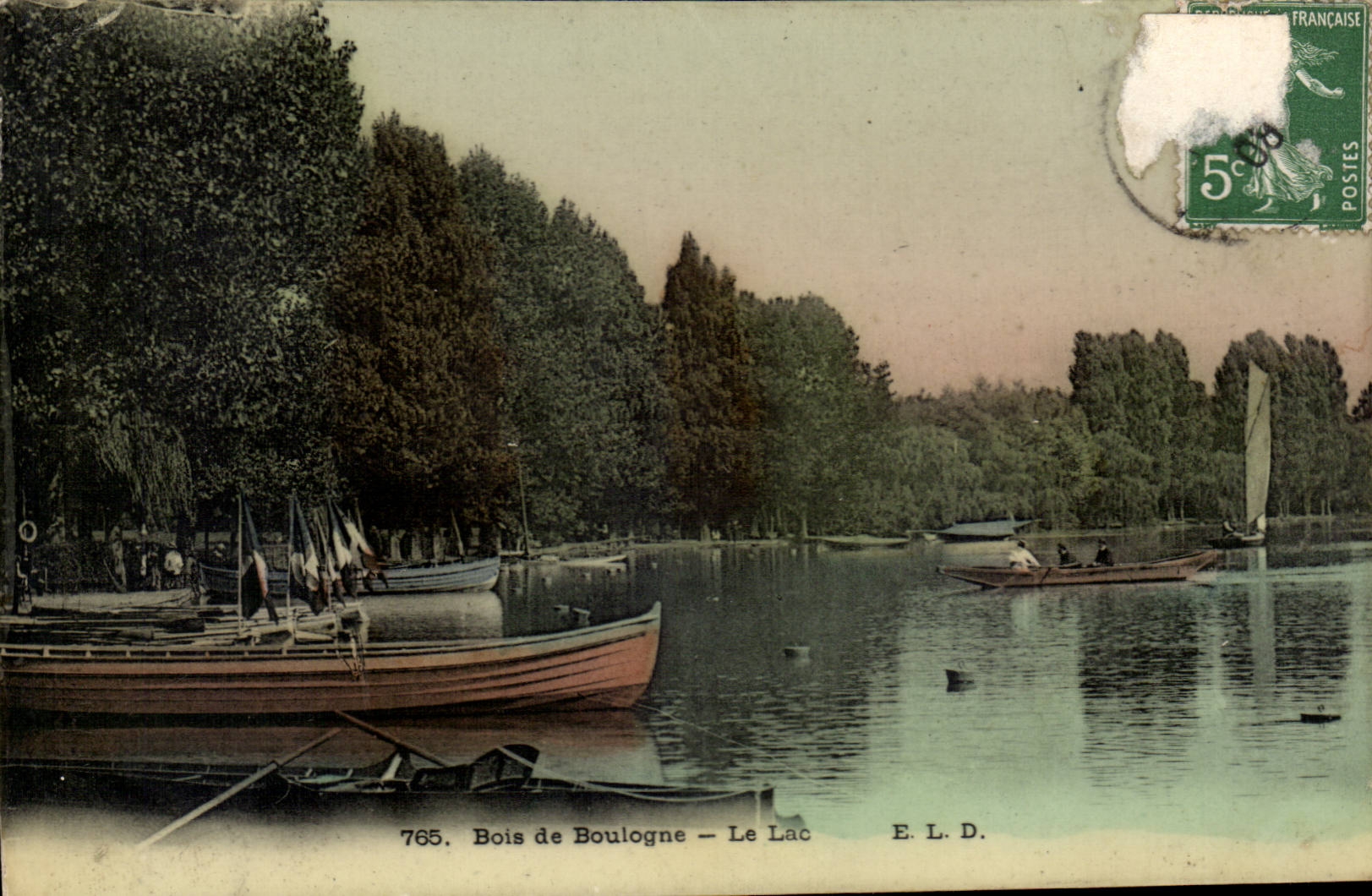 Bois de Boulogne CP Ale lac