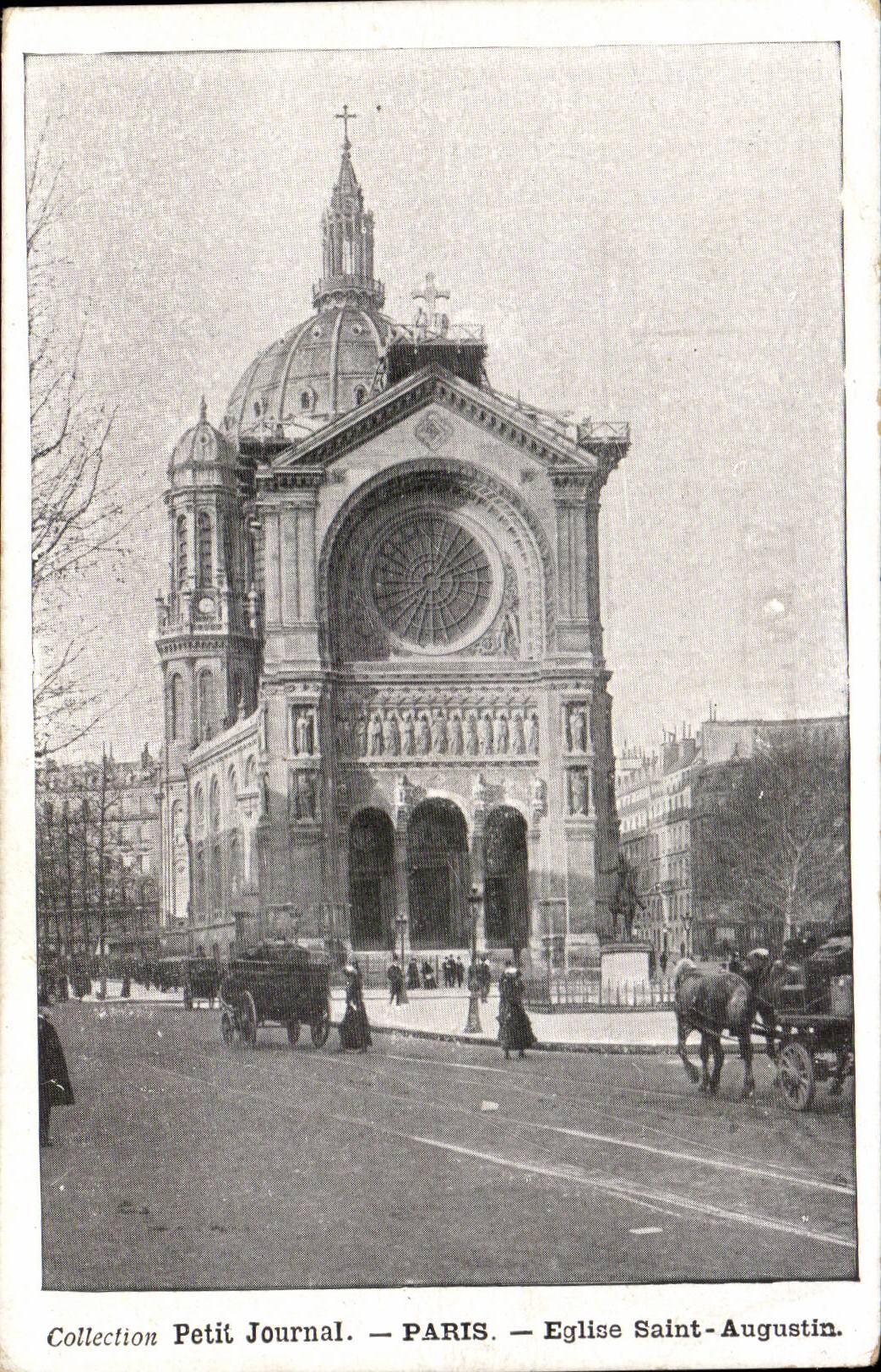 Paris CPA Eglise Saint Augustin