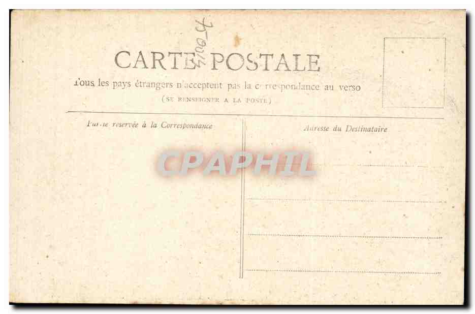 Paris CPA Le lion de Belfort (collection Petit Journal) — Rückseite