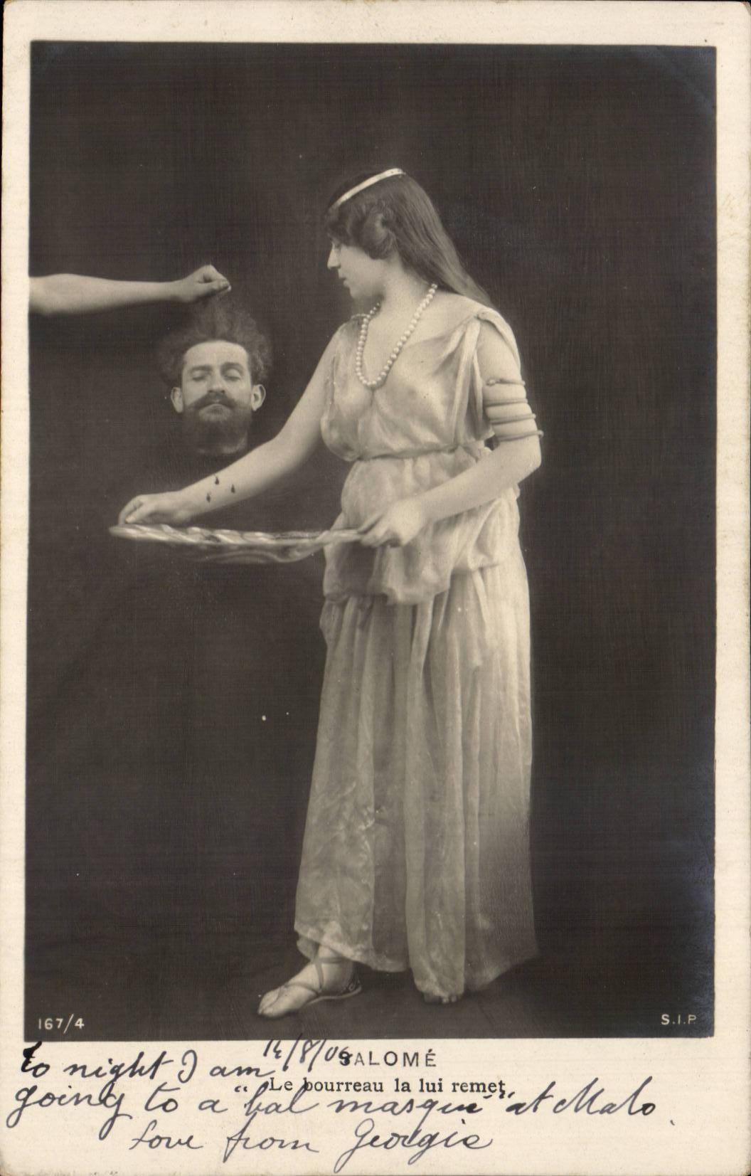 Salomé — Theater-Szene — S.I.P. n° 167/4