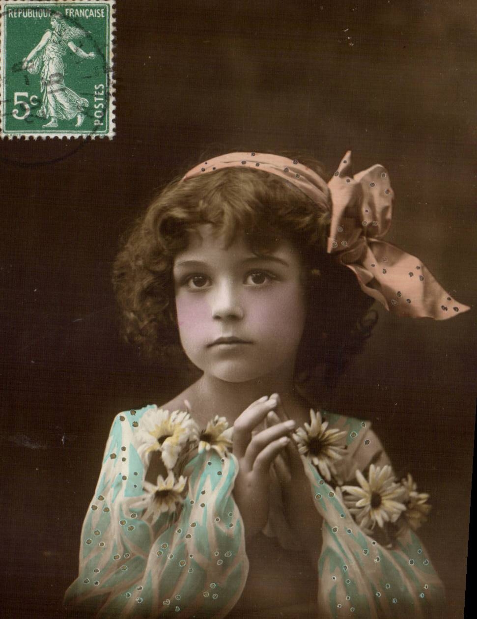 CPA Fantaisie Enfant Bonne fete