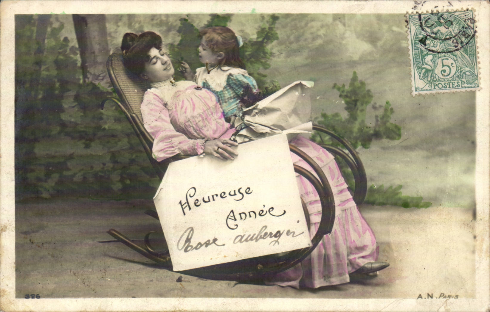 CPA Fantaisie Femme