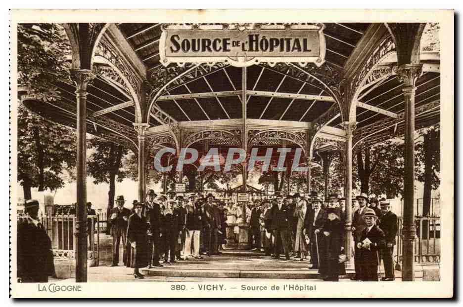 Vichy CPA Source de l'hopital