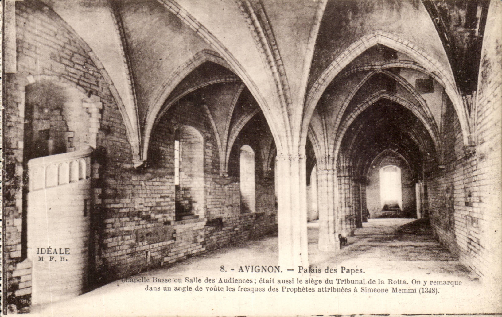 Avignon CPA Palais des papes 