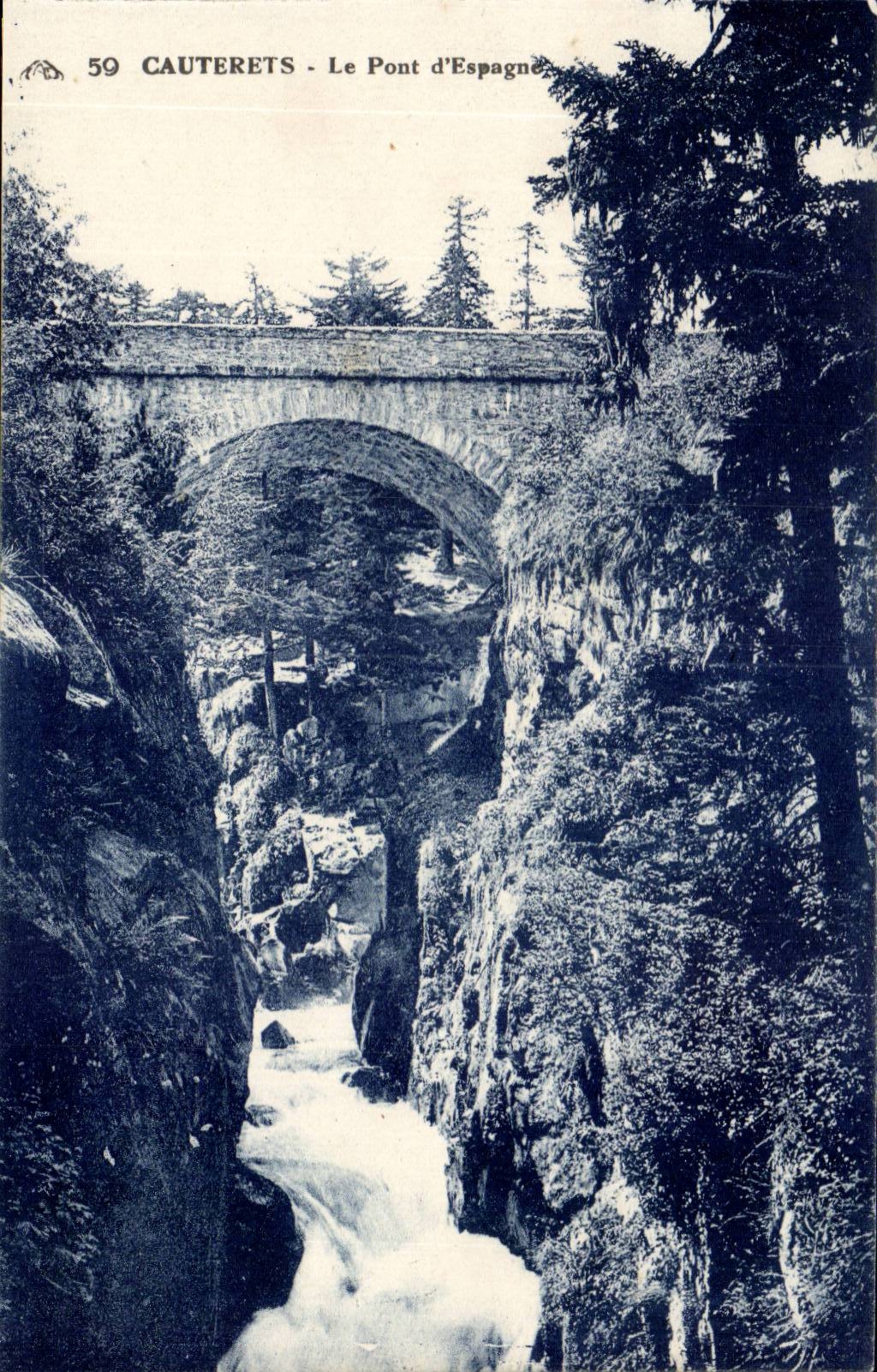 Cauterets CPA Le pont d'Espagne