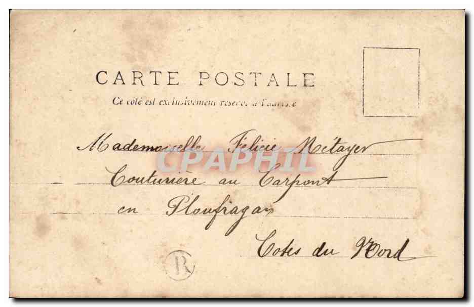 Chassé-croisé — Amitié — R.P.I. 156 — Achterkant