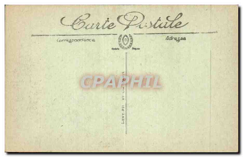 Paris CPA Boulevard des Capucins vers la Madeleine — Rückseite