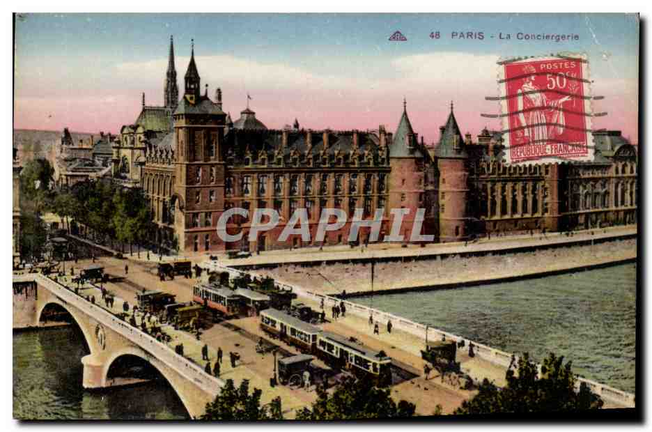 Paris CPA la conciergerie