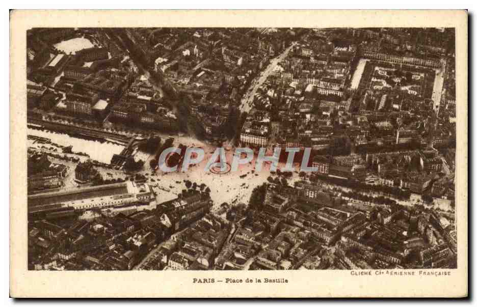 Paris CPA Place de la Bastille