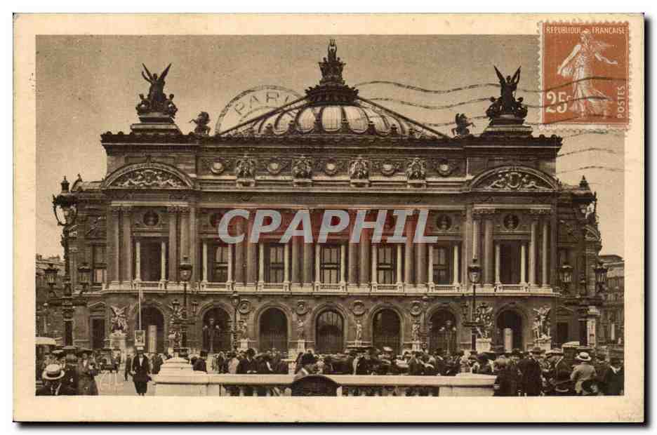 Paris CPA L'opera