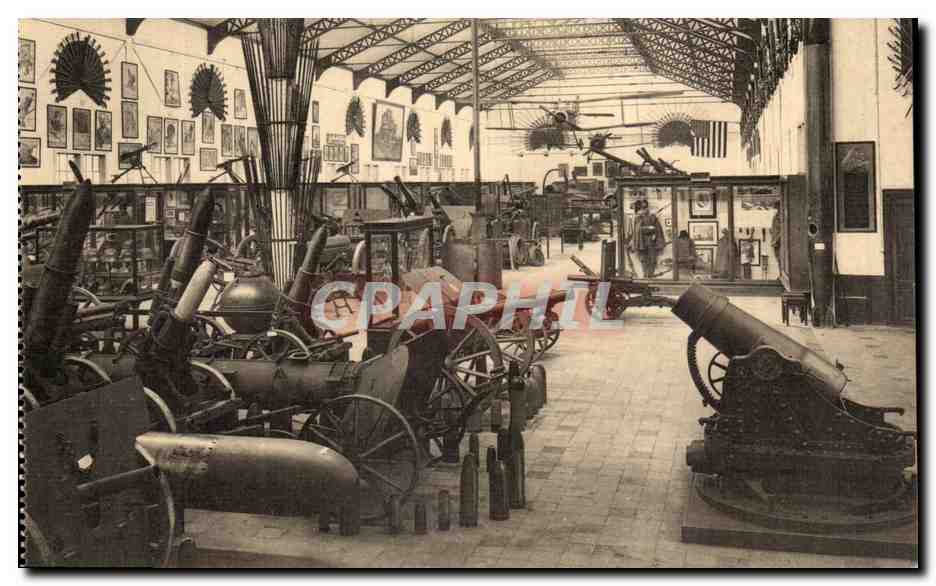 Belgie Belgique Musee royal de l'armee Bruxelles La salle des trophees 1914 1918 (militaria)
