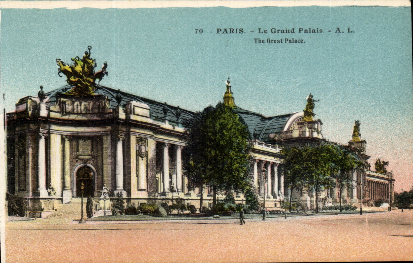 Paris CPA Le grand palais 