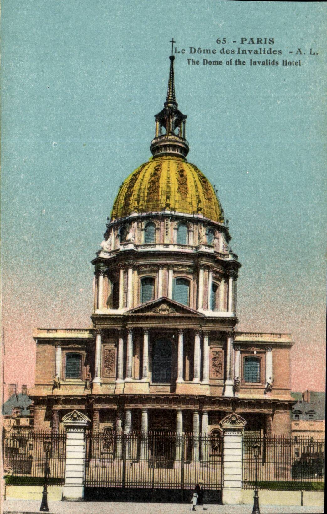 Paris CPA Le Dome des Invalides 
