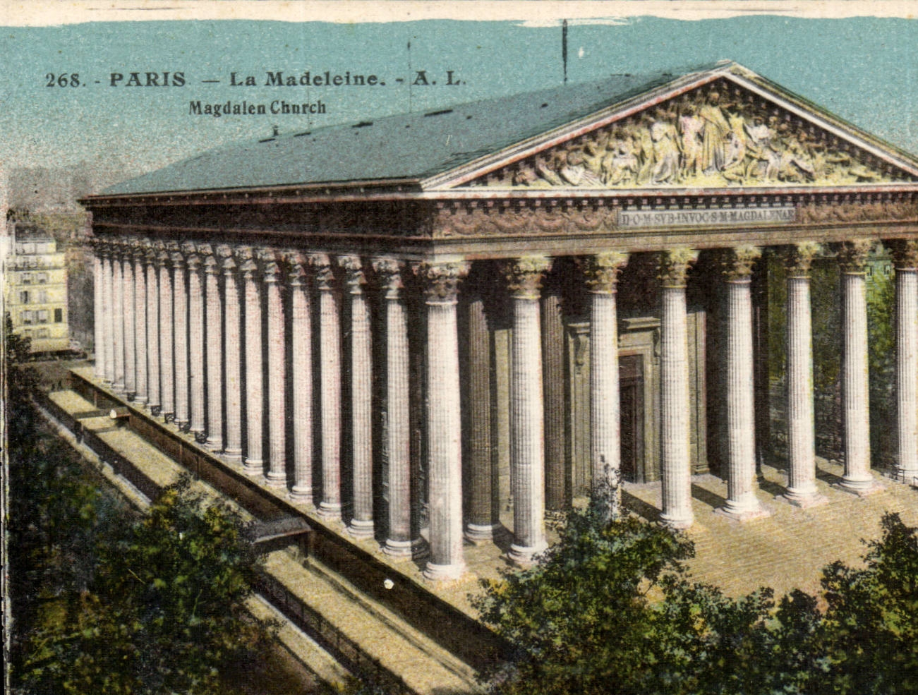Paris CPA La Madeleine