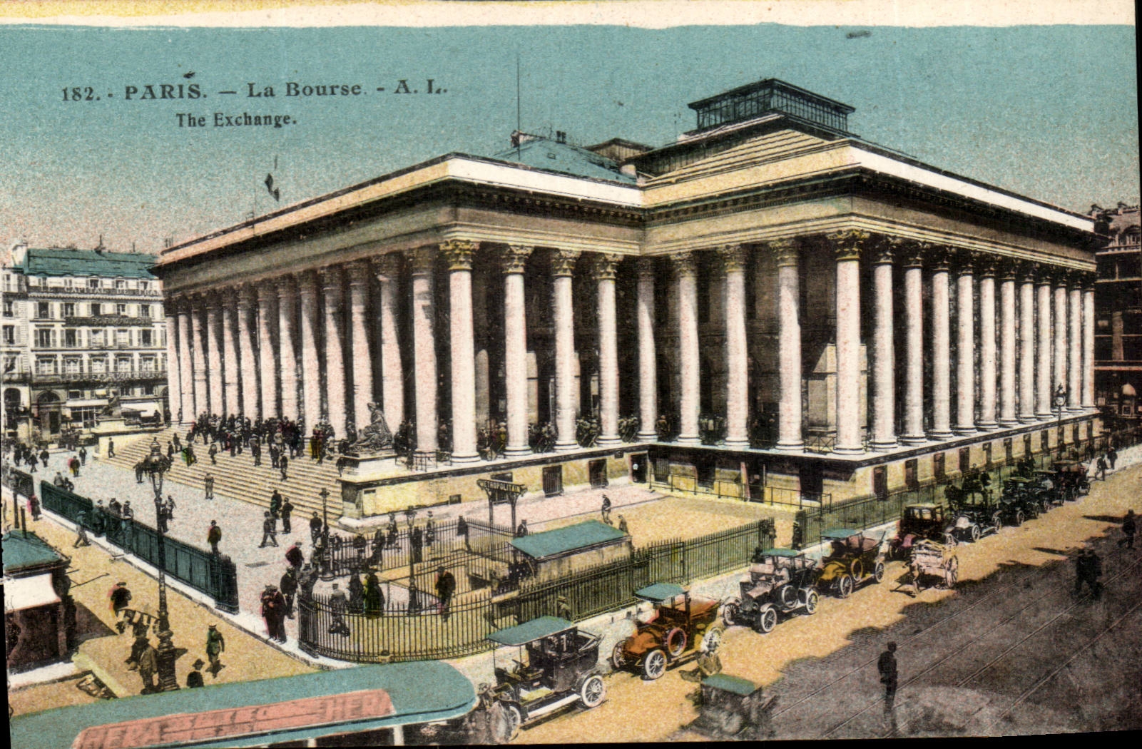 Paris CPA La Bourse