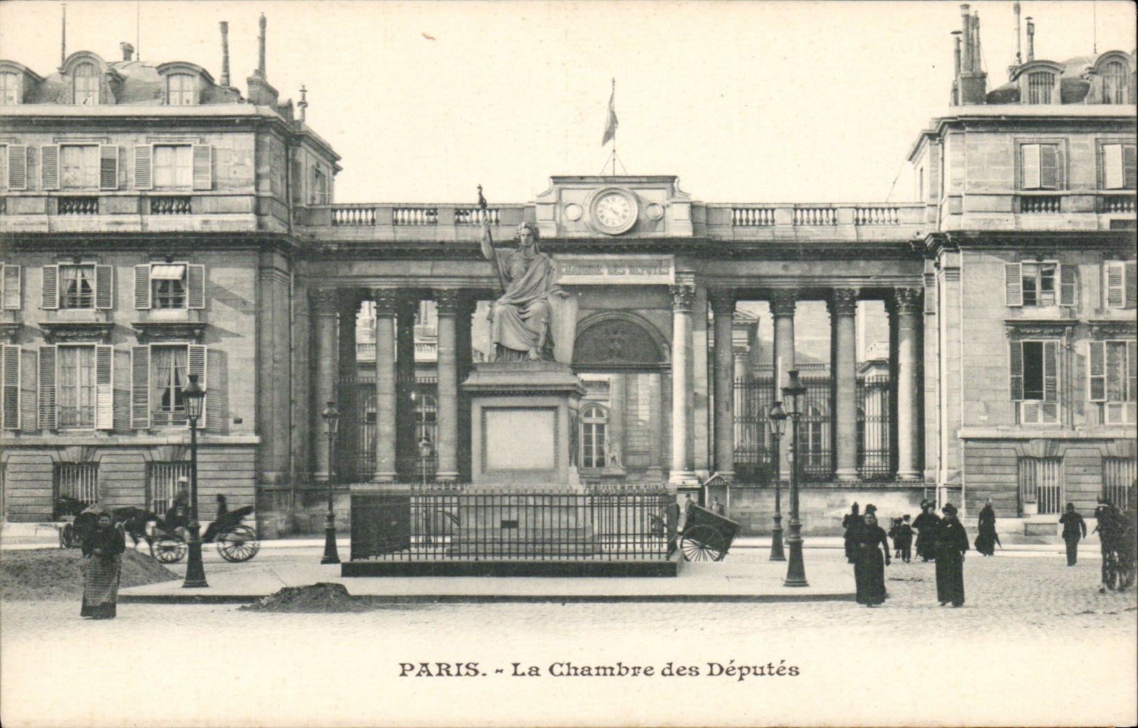 Paris CPA La chambre des deputes