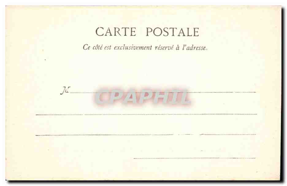 Paris CPA Place du Carrousel L'arc de triomphe de la Victoire — Rückseite