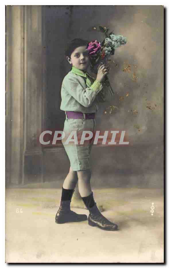 CPA Fantaisie Enfant (garcon)