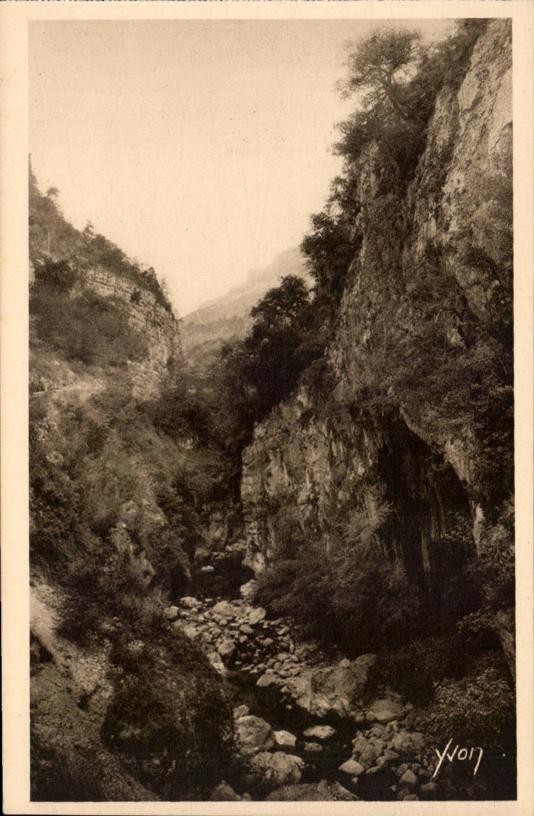 CPA Gorges du loup (wolf)